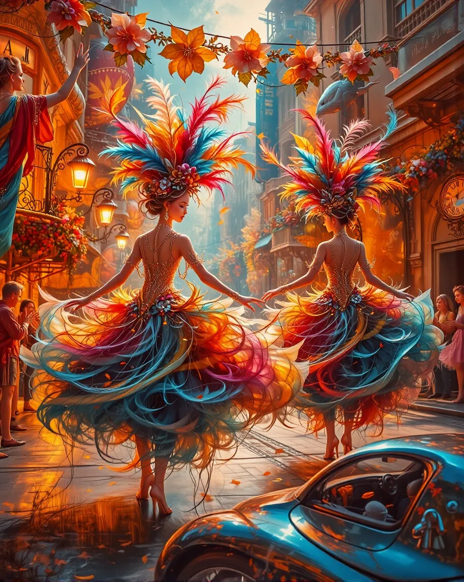 "A vibrant digital painting a as - Free AI Photo Generator - starryai