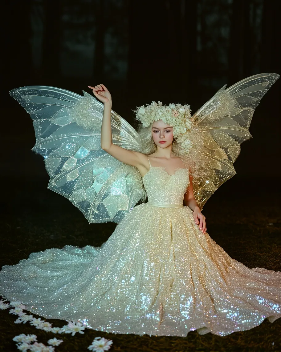 She was a fairy - Free AI Photo Generator - starryai