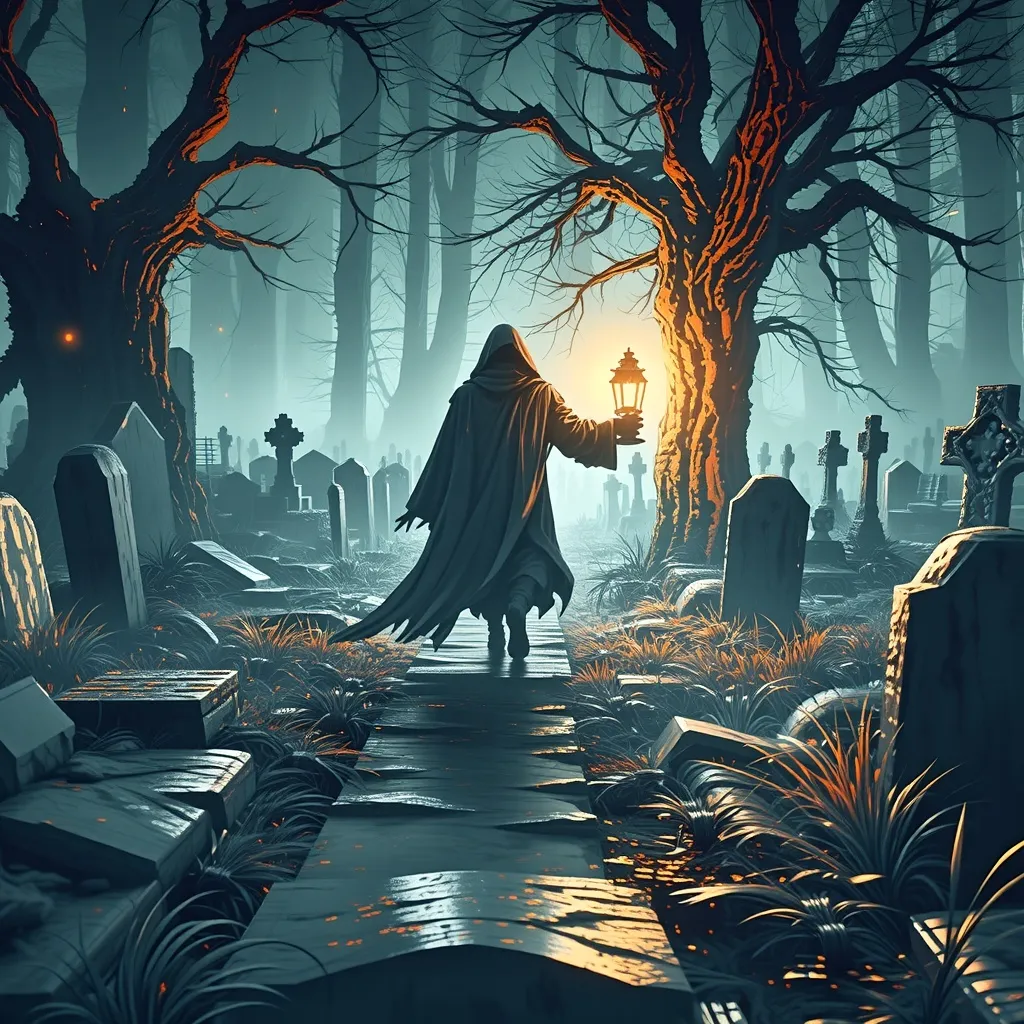 A mysterious figure walking a fog - Free AI Photo Generator - starryai