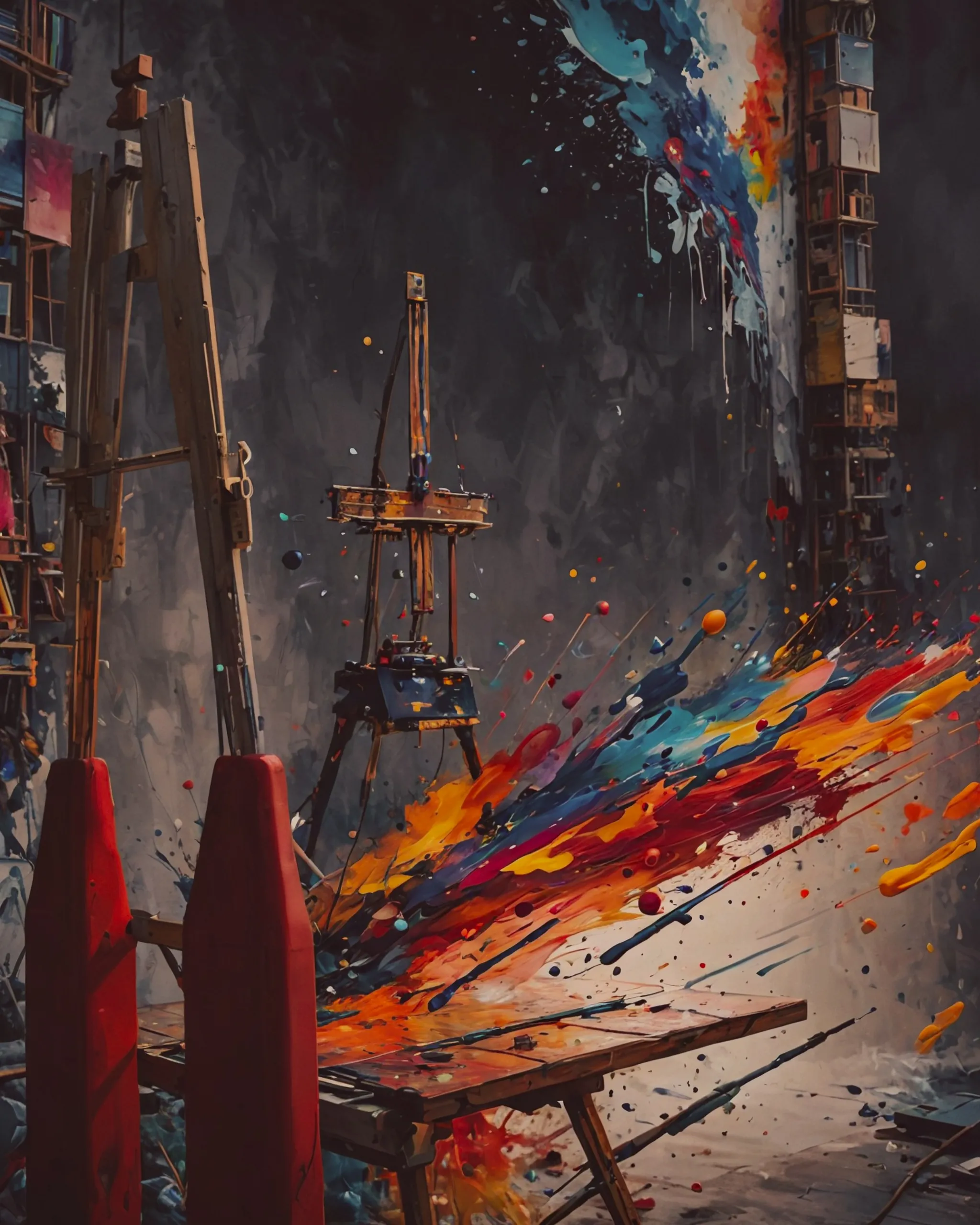 a digital artwork that embodies - Free AI Photo Generator - starryai