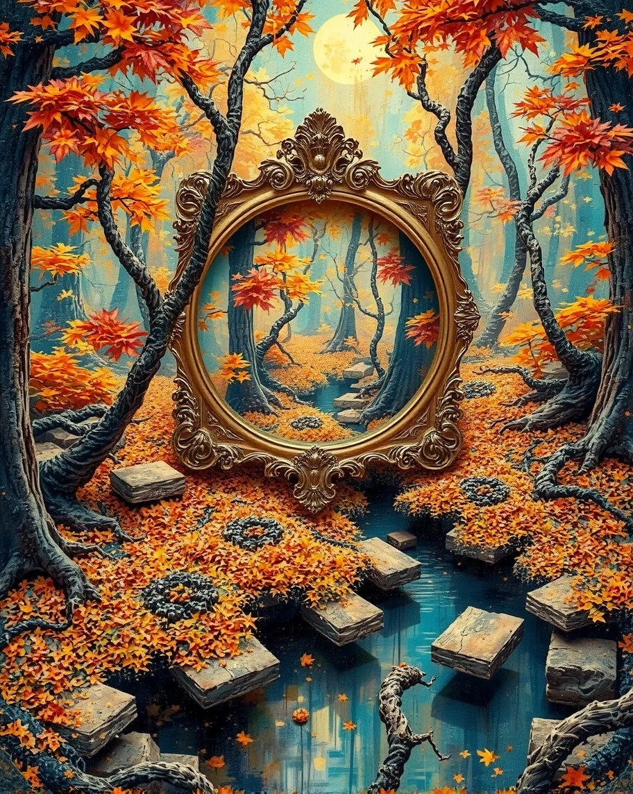 Whimsical fantasies on antique - Free AI Photo Generator - starryai
