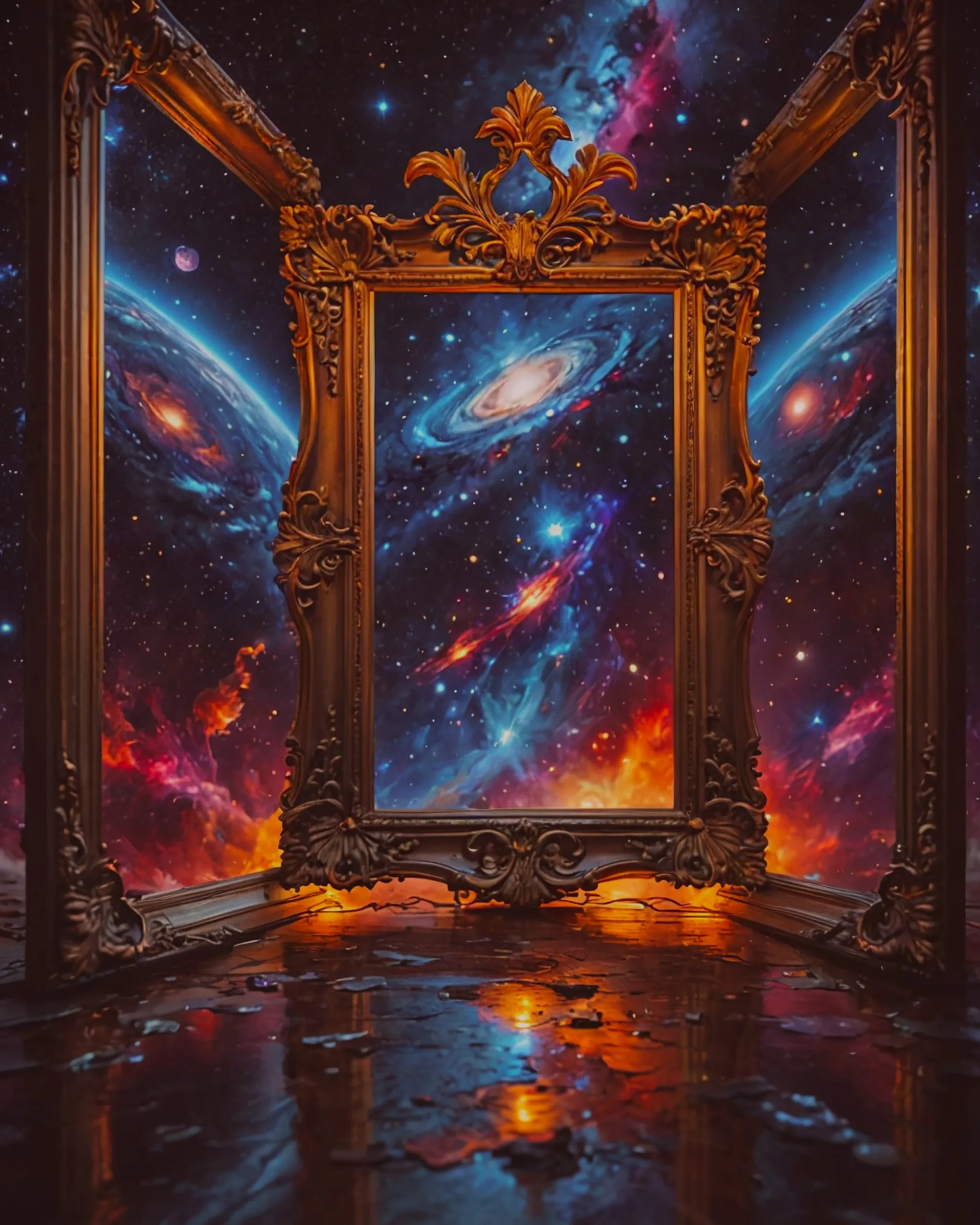 Galaxy Frames - Free AI Photo Generator - starryai