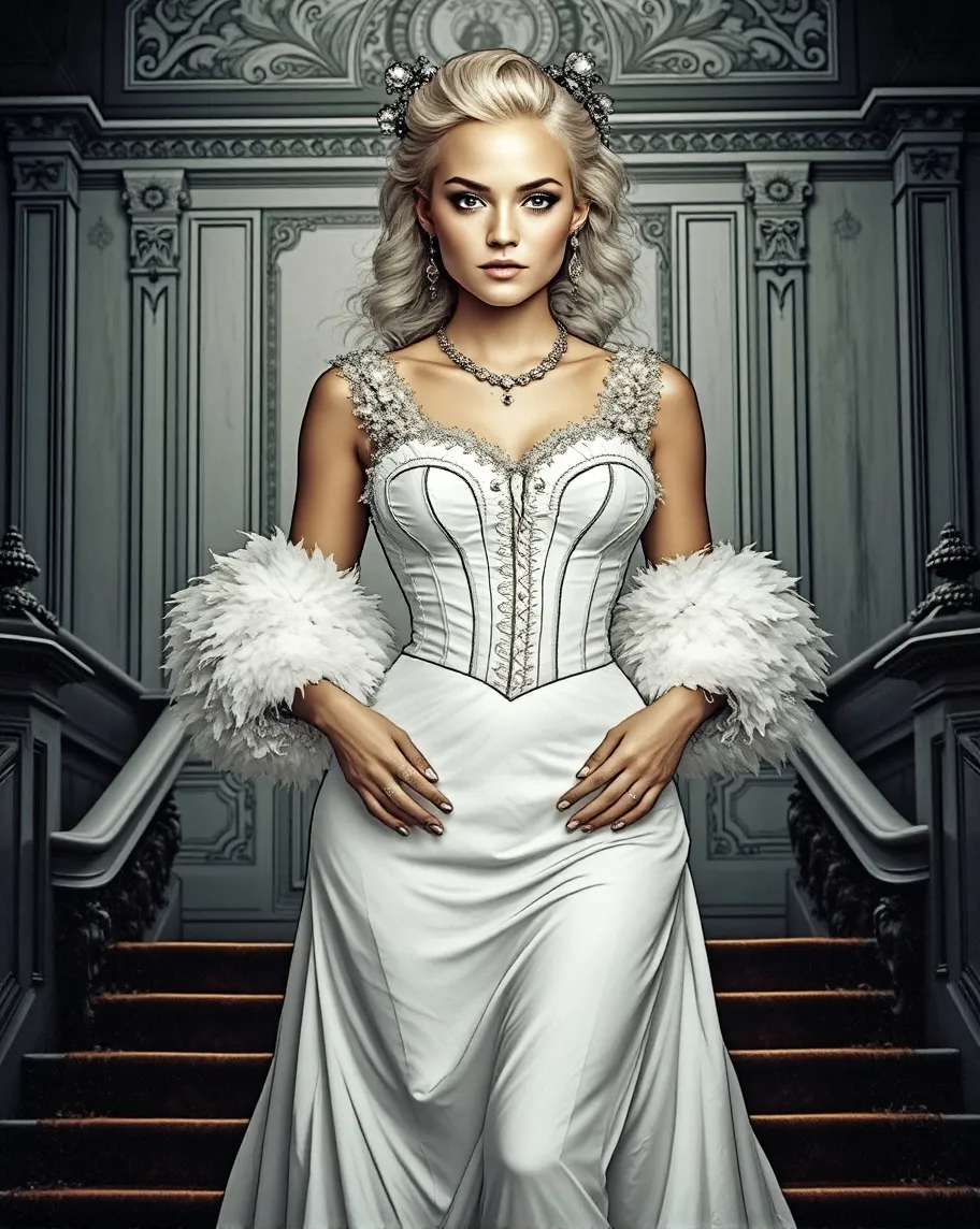 A detailed portrait a beautiful - Free AI Photo Generator - starryai