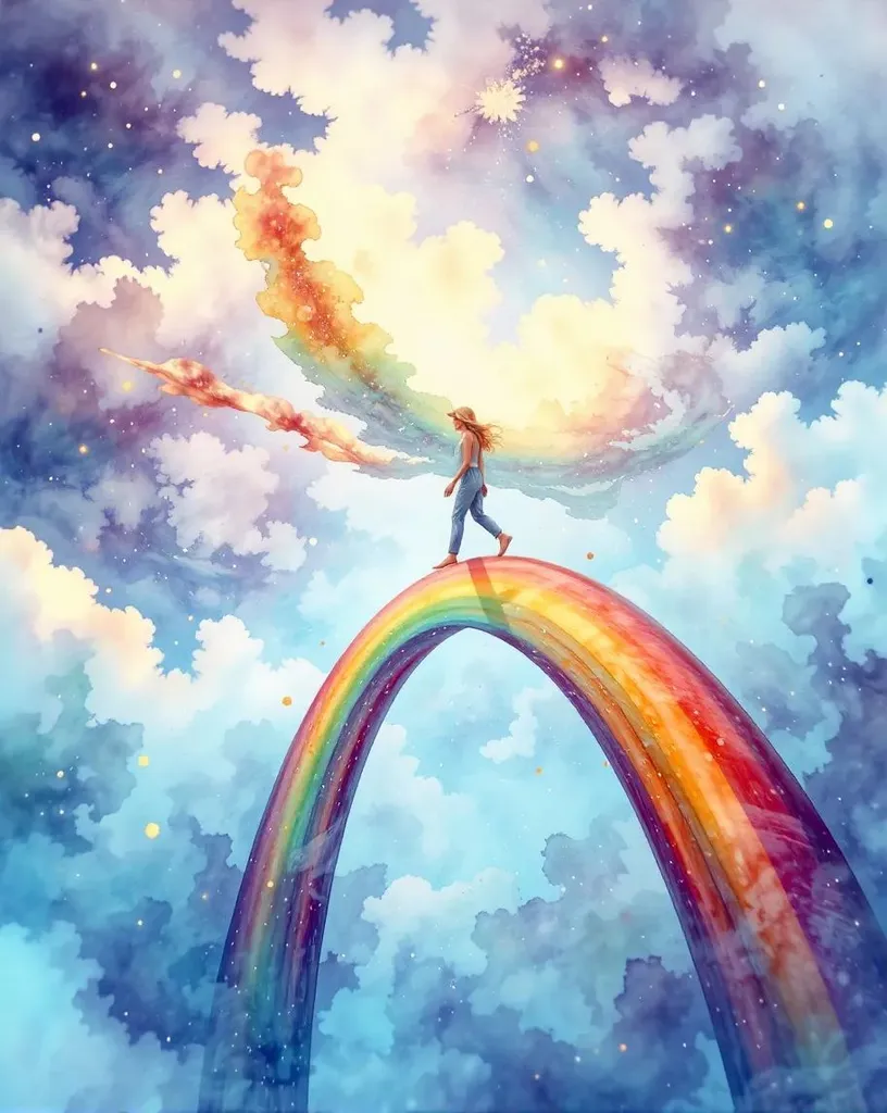 A surreal digital painting a a - Free AI Photo Generator - starryai
