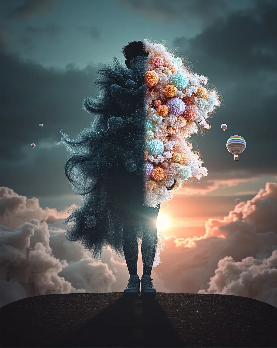 A surreal digital artwork a at - Free AI Photo Generator - starryai