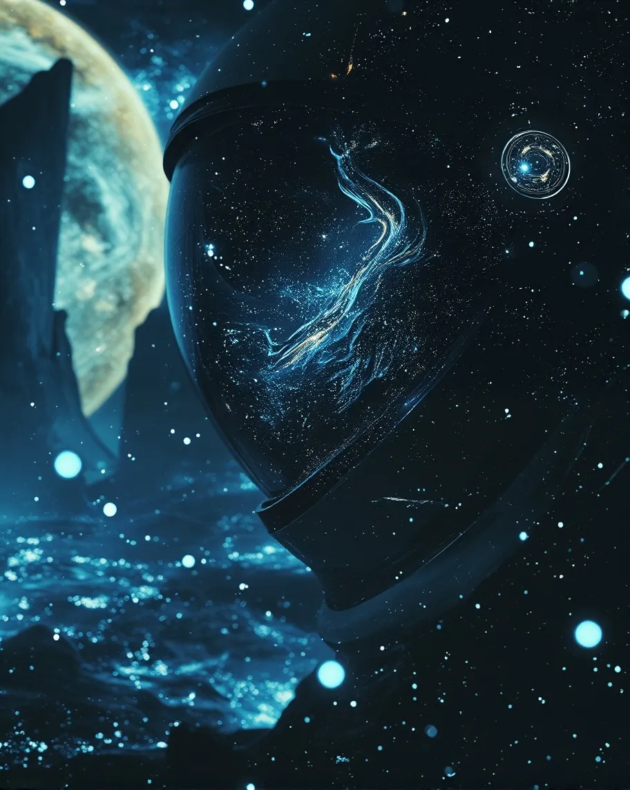 “An astronaut a detailed, space - Free AI Photo Generator - starryai
