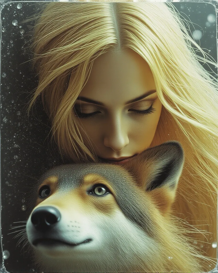 A beautiful queen she has long - Free AI Photo Generator - starryai