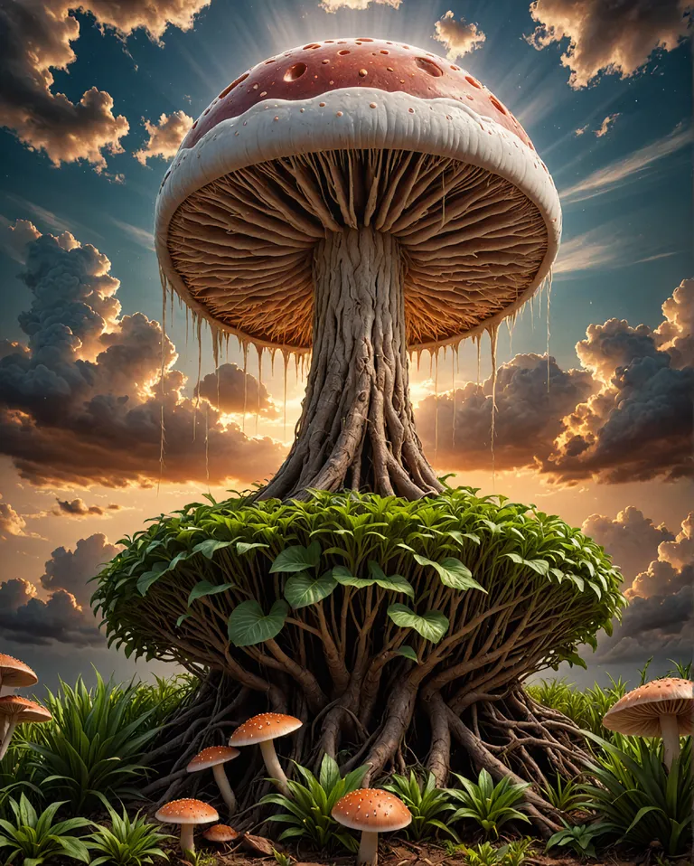 Mushroom kingdom!! 🍄🍄‍🟫🍄 - Free AI Photo Generator - starryai