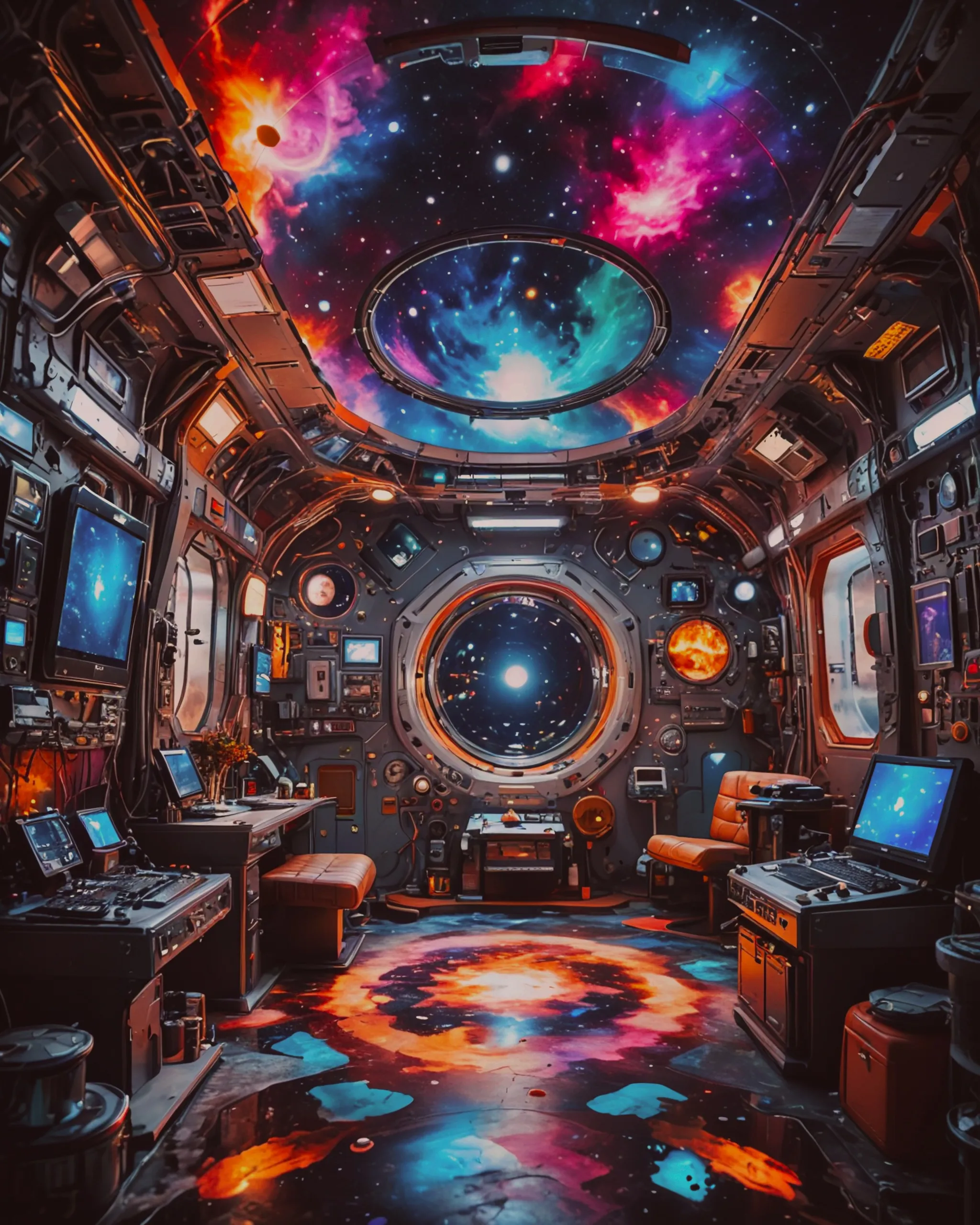 space station named inspiration - Free AI Photo Generator - starryai