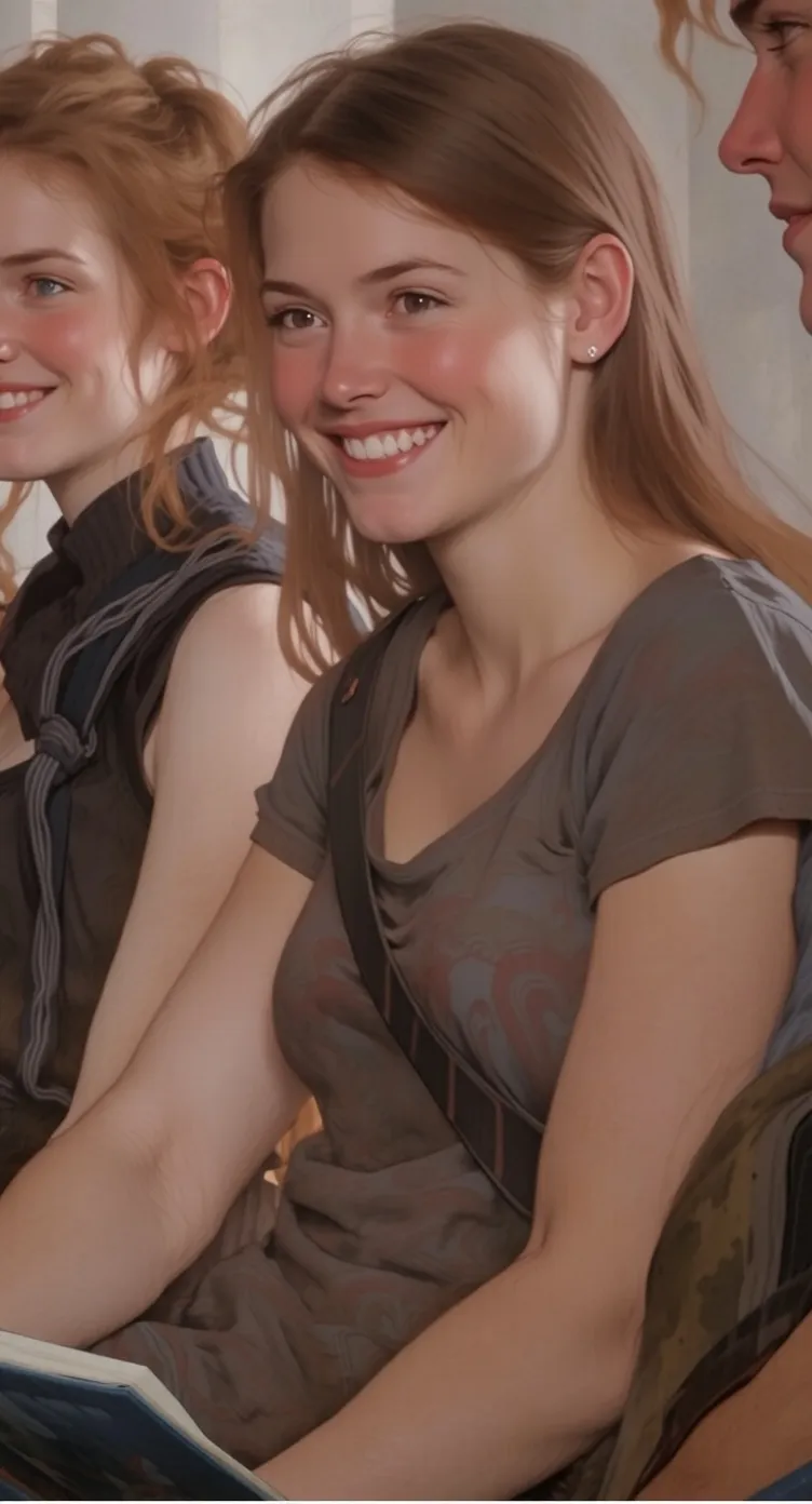 A beautiful young woman - Free AI Photo Generator - starryai