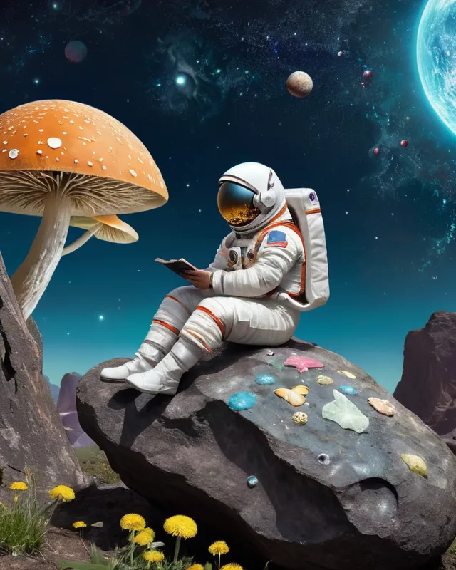 Space delusions - Free AI Photo Generator - starryai