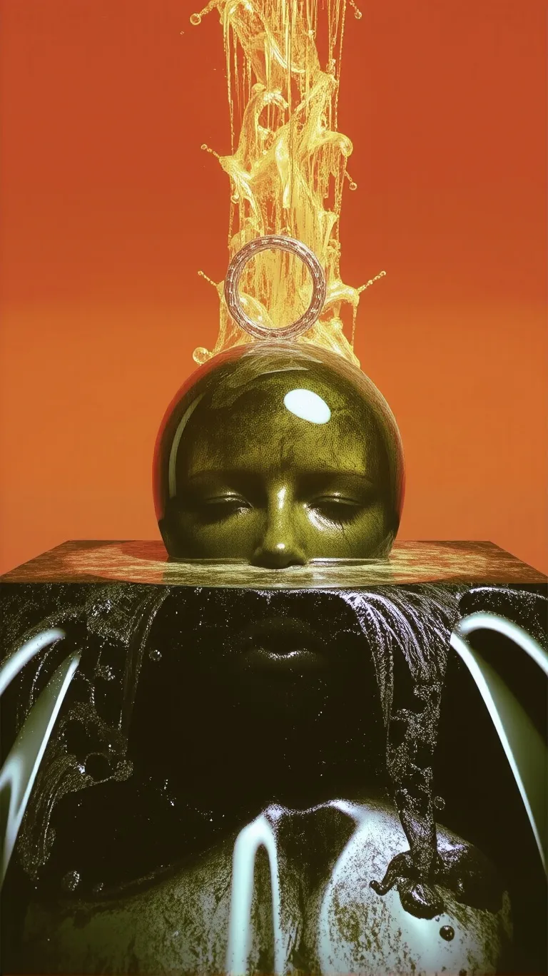 A surreal, dreamlike figure from - Free AI Photo Generator - starryai