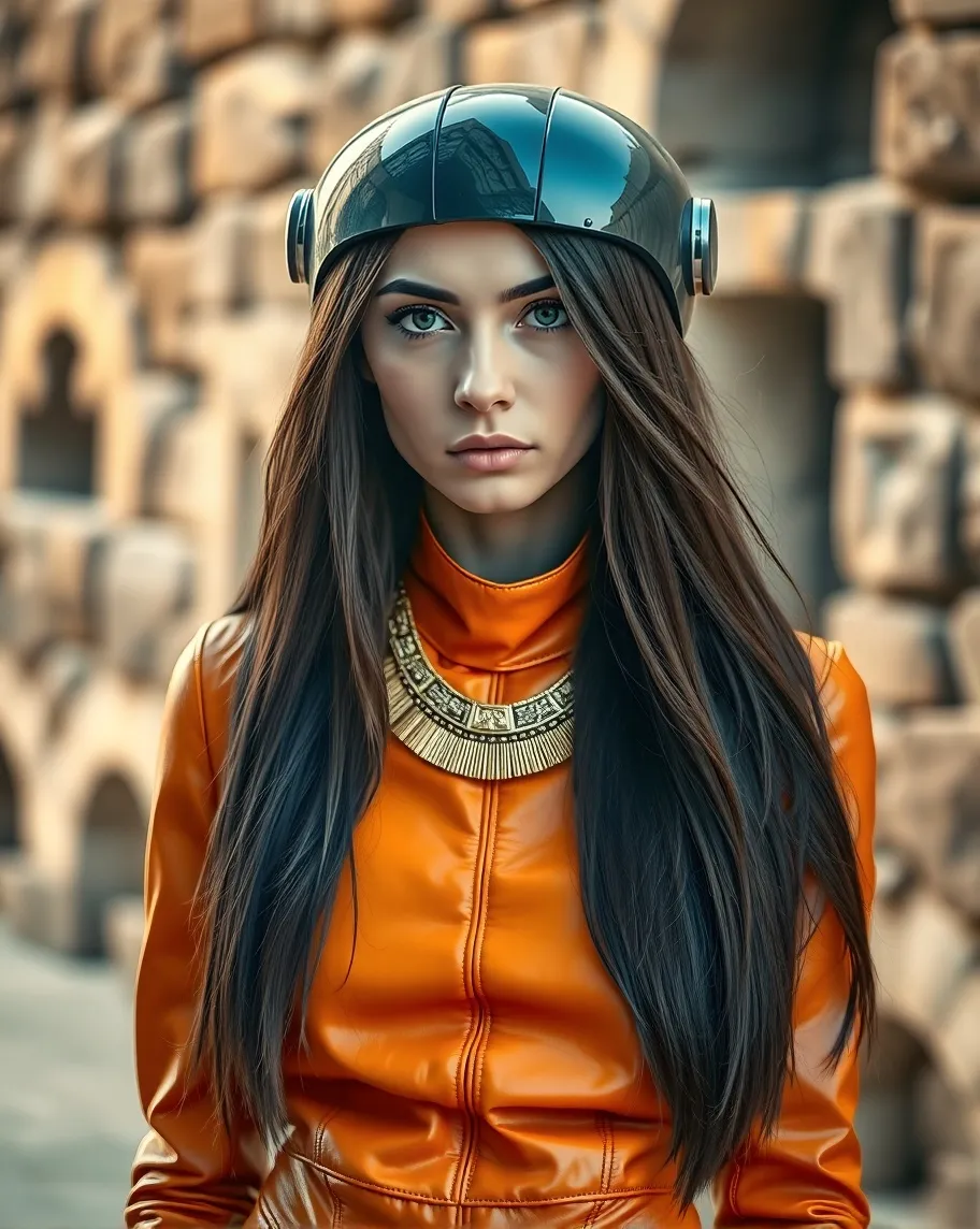 photo portrait a young woman long - Free AI Photo Generator - starryai