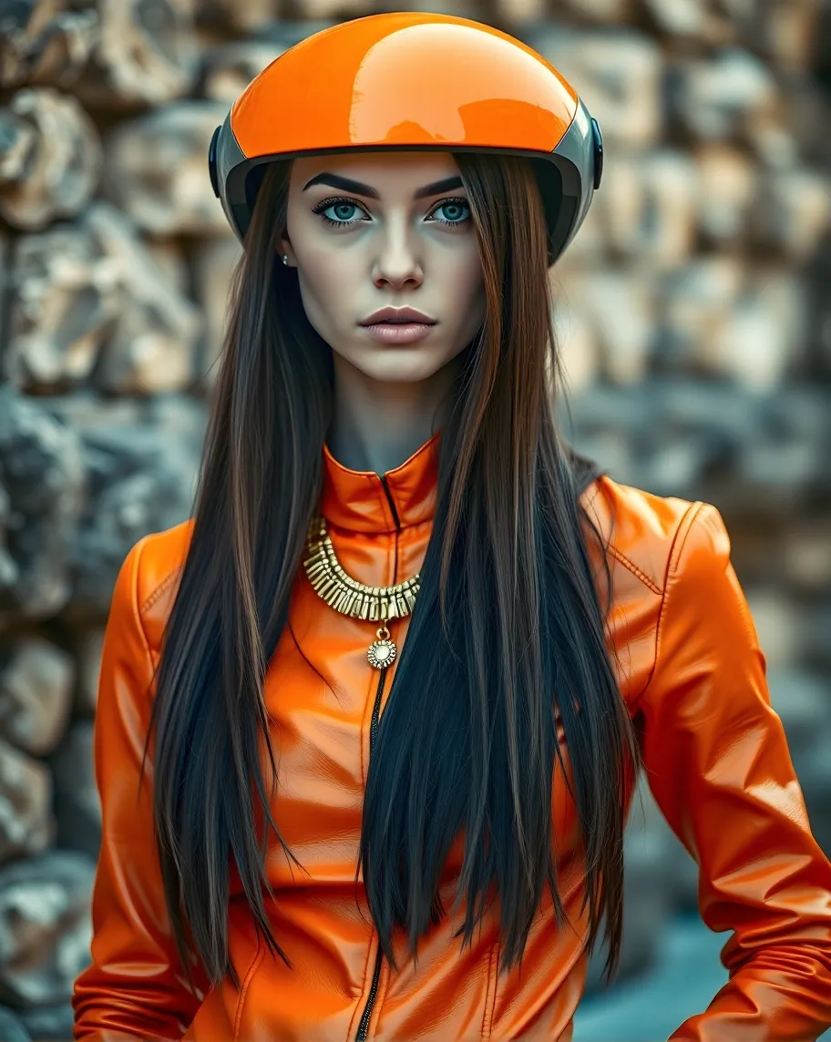 photo portrait a young woman long - Free AI Photo Generator - starryai