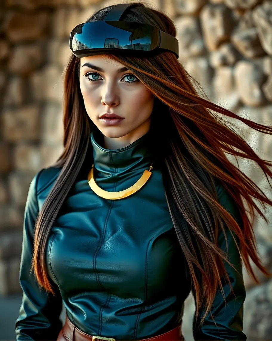 digital portrait a young woman - Free AI Photo Generator - starryai