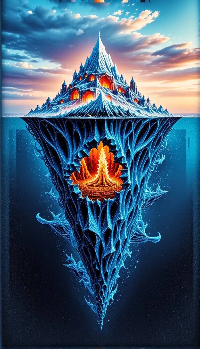 Iceberg World - Free AI Photo Generator - starryai