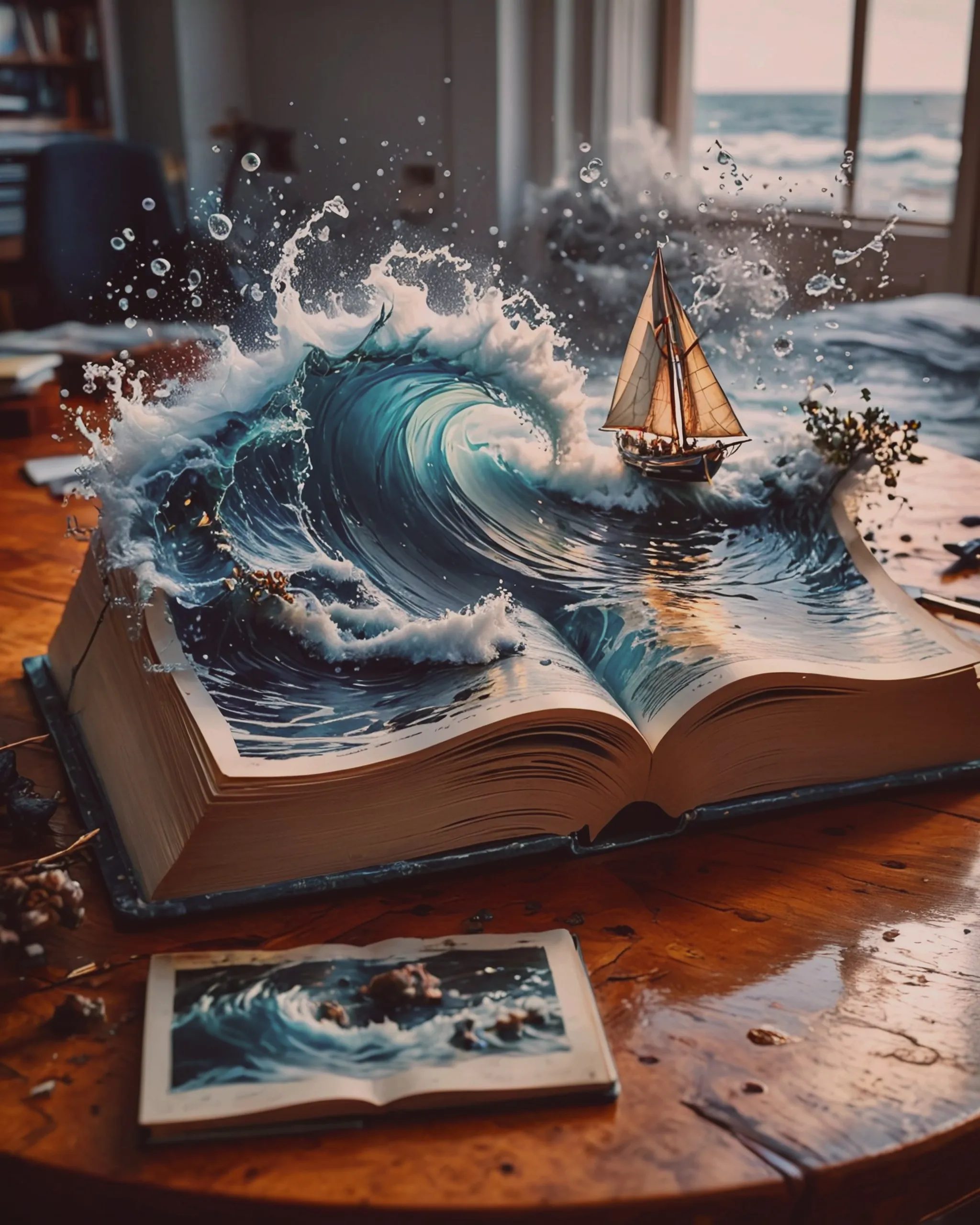Experience captivating world a - Free AI Photo Generator - starryai