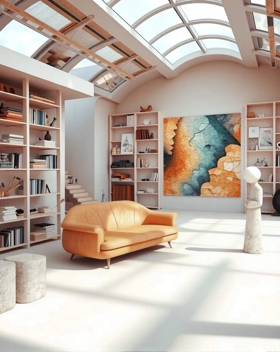 Art studio plenty storage art big - Free AI Photo Generator - starryai