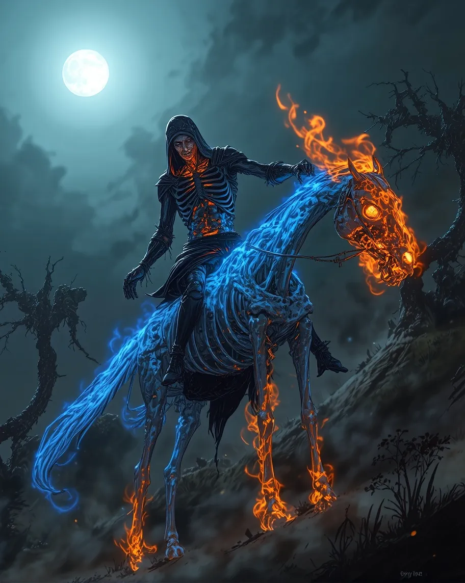Death Rider - Free AI Photo Generator - starryai