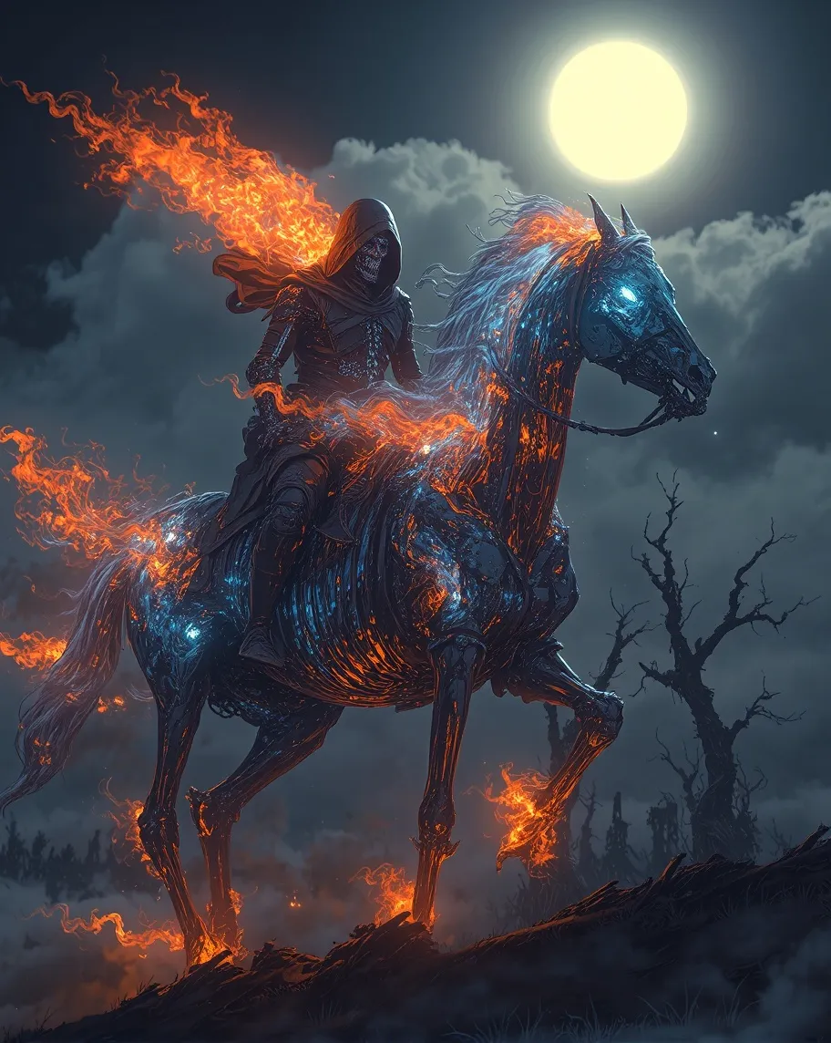 Death Rider - Free AI Photo Generator - starryai