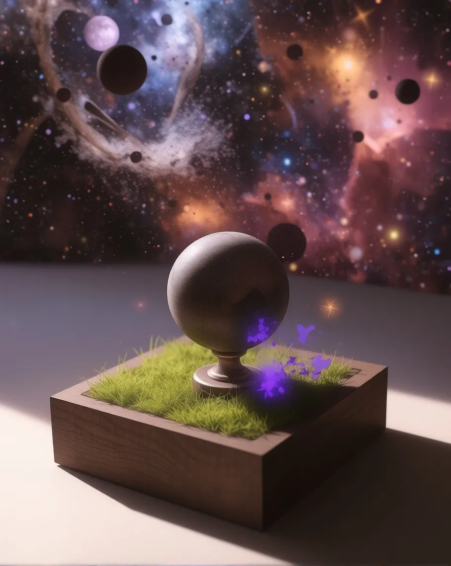 Cosmic utopia galaxies nebula a - Free AI Photo Generator - starryai