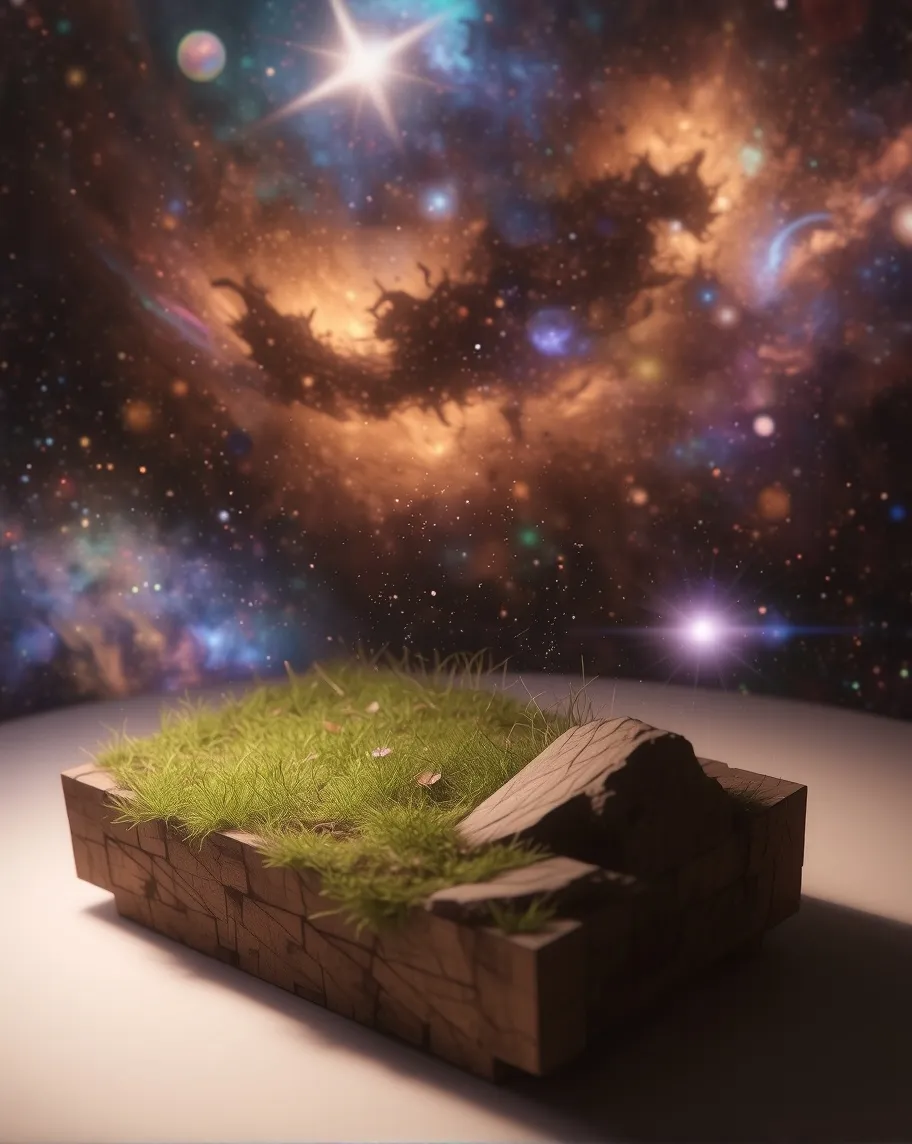 Cosmic utopia galaxies nebula a - Free AI Photo Generator - starryai