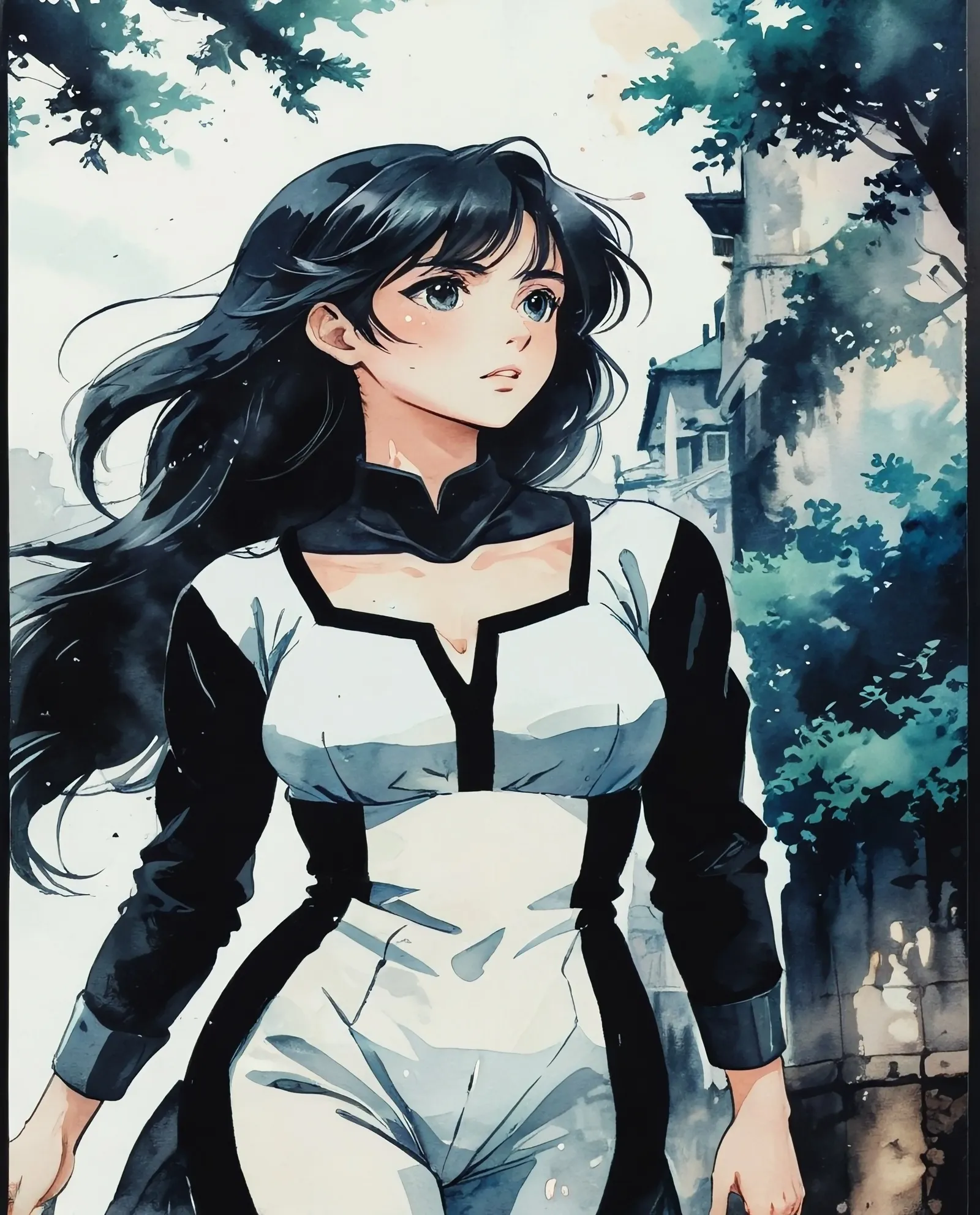 watercolor - Free AI Photo Generator - starryai