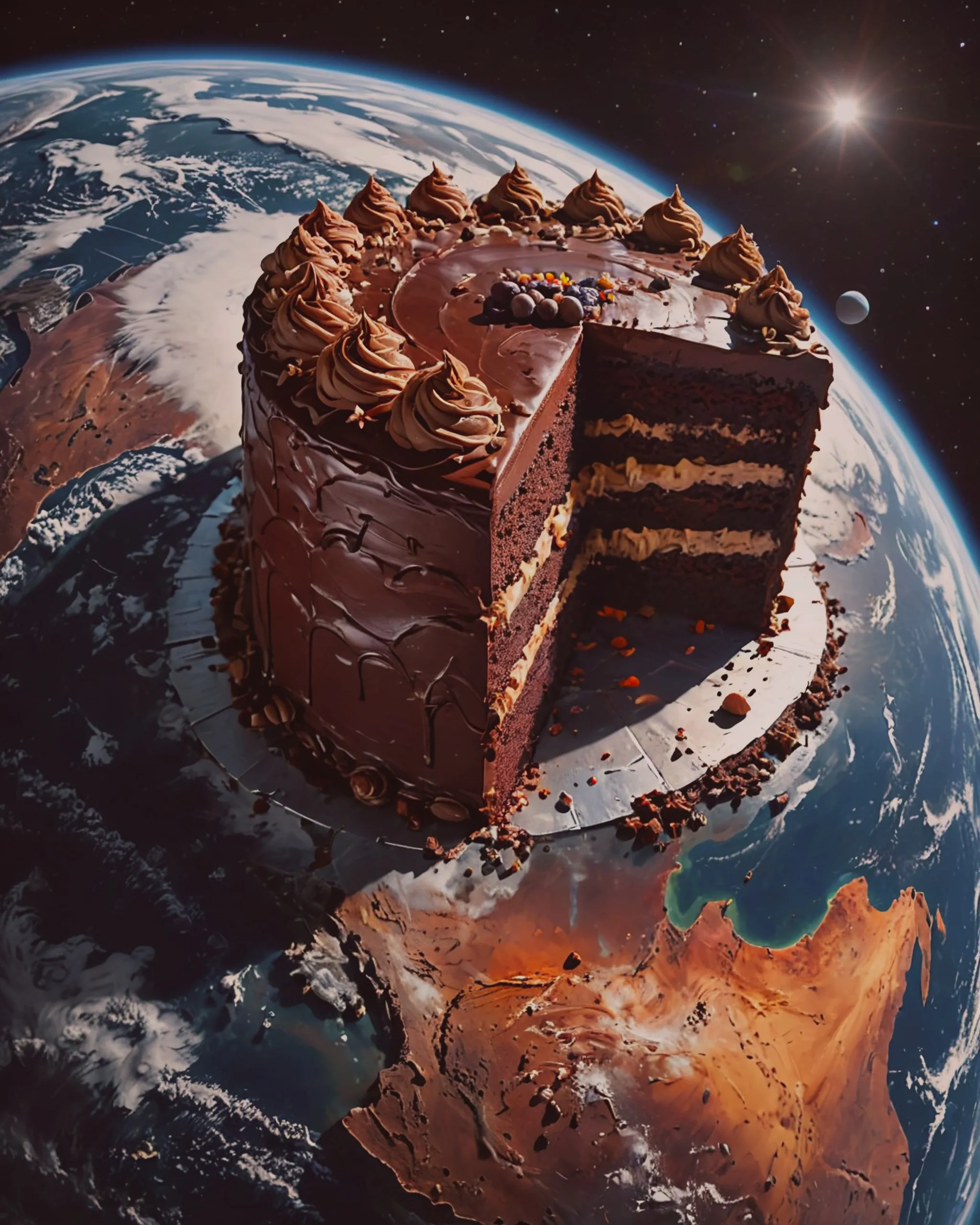 This how much cake I’m craving - Free AI Photo Generator - starryai