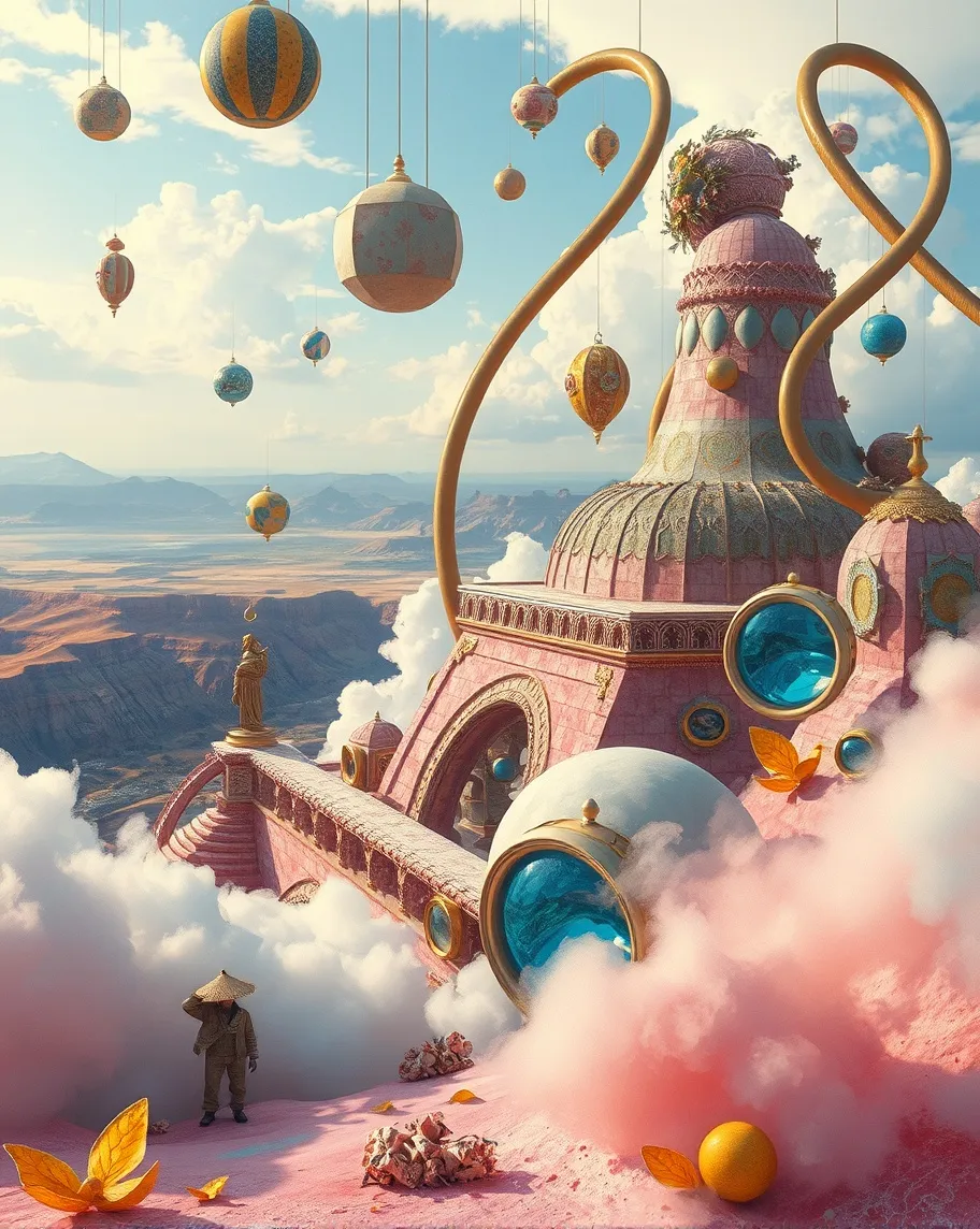 Drift through a fantastical realm - Free AI Photo Generator - starryai