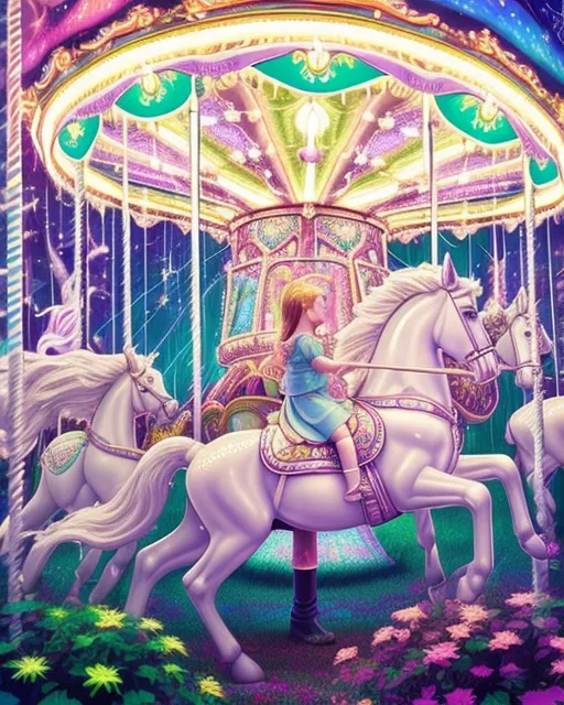 Step into a fantastical world a - Free AI Photo Generator - starryai