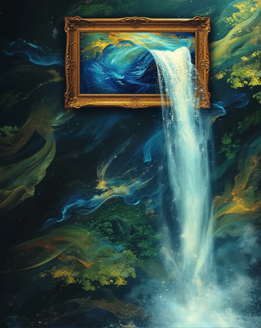 A surreal scene a large, ornate - Free AI Photo Generator - starryai