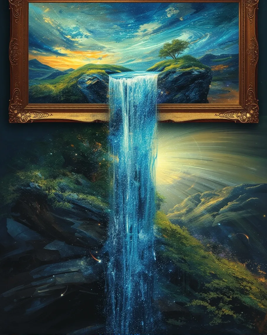 A surreal scene a large, ornate - Free AI Photo Generator - starryai