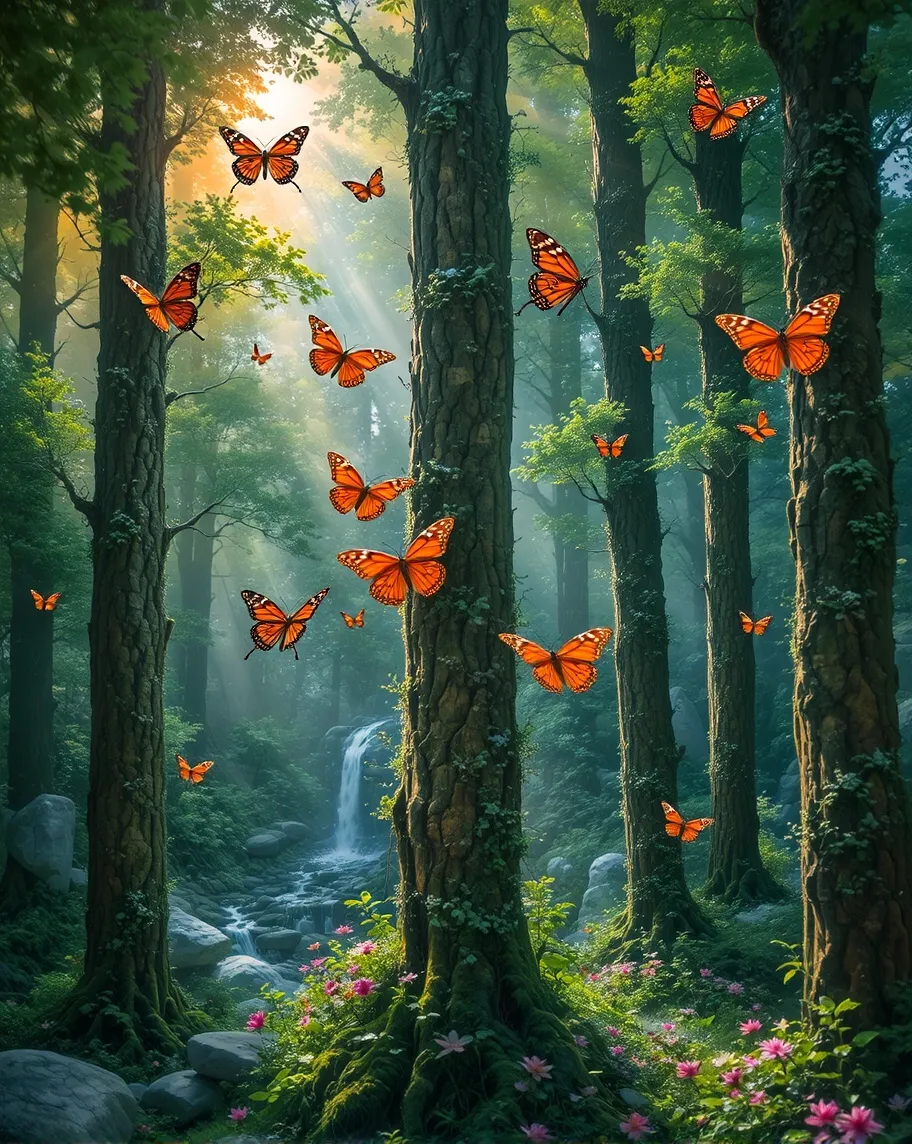 Immerse yourself serene beauty - Free AI Photo Generator - starryai