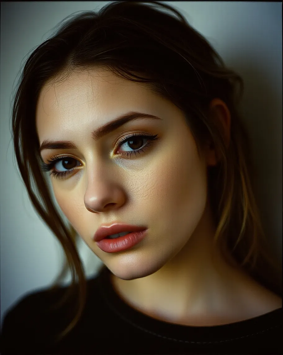 A uniquely beautiful woman, macro - Free AI Photo Generator - starryai