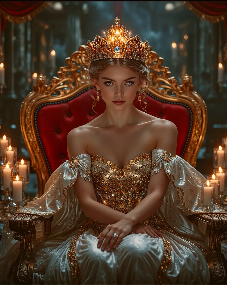 “A breathtakingly beautiful queen - Free AI Photo Generator - starryai