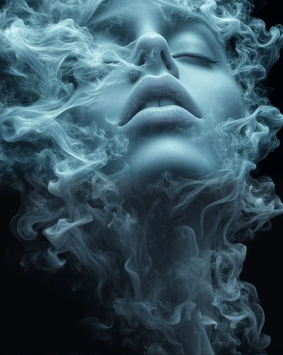 A hauntingly beautiful female joy - Free AI Photo Generator - starryai
