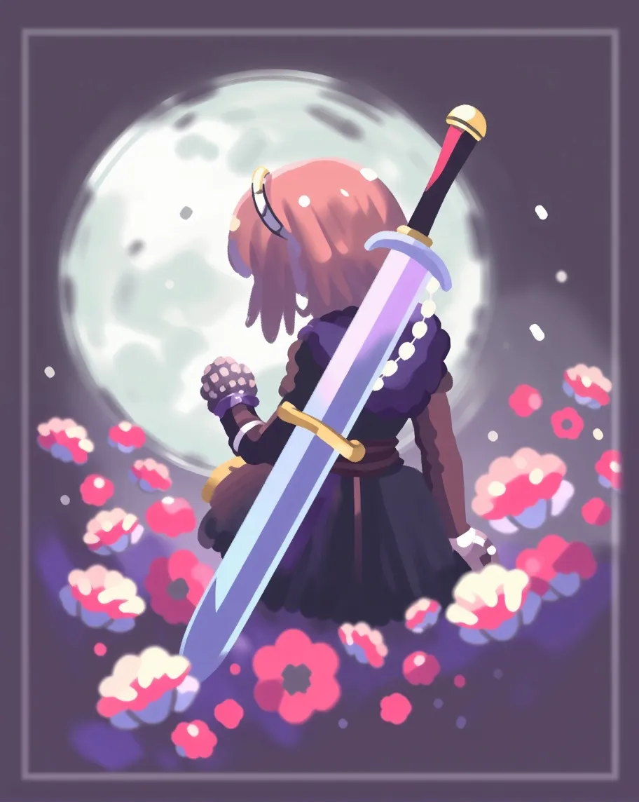 A hero his pristine sword, among - Free AI Photo Generator - starryai