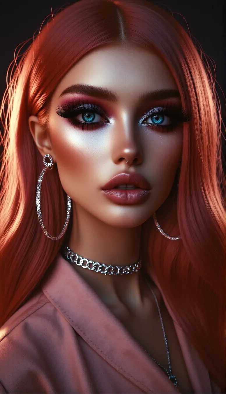 Create a stylized portrait a long - Free AI Photo Generator - starryai