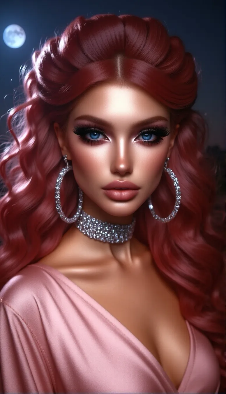Create a stylized portrait a long - Free AI Photo Generator - starryai