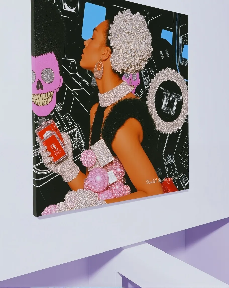 Maximalism futuristic art still - Free AI Photo Generator - starryai