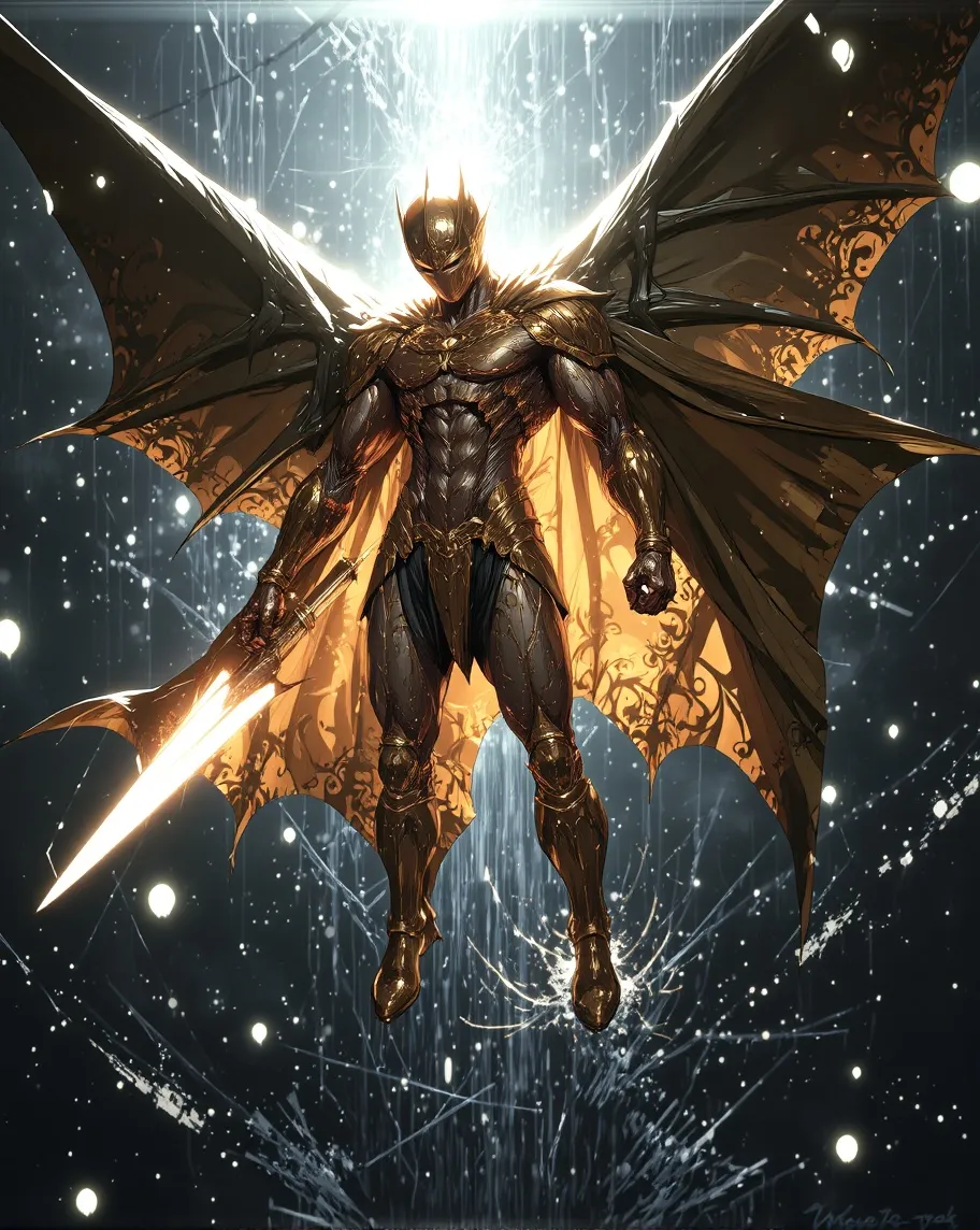 A celestial armored warrior armor - Free AI Photo Generator - starryai