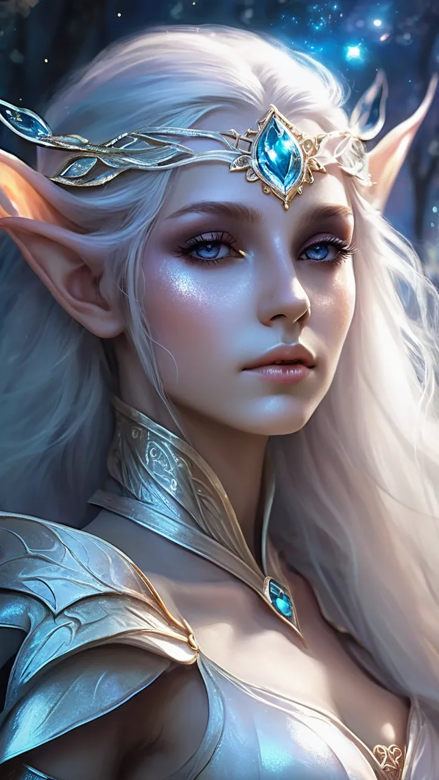celestial elf - Free AI Photo Generator - starryai