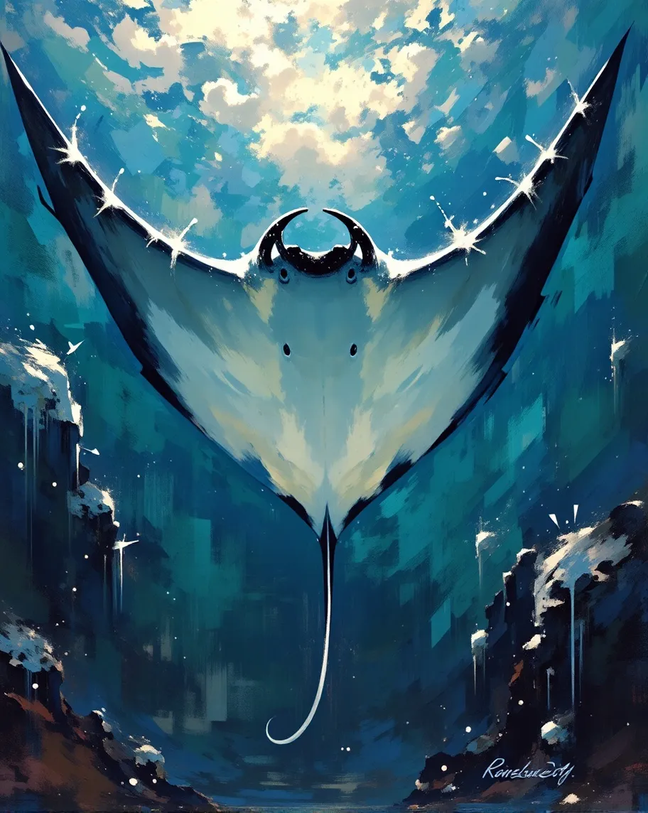 Create a mesmerizing painting a - Free AI Photo Generator - starryai