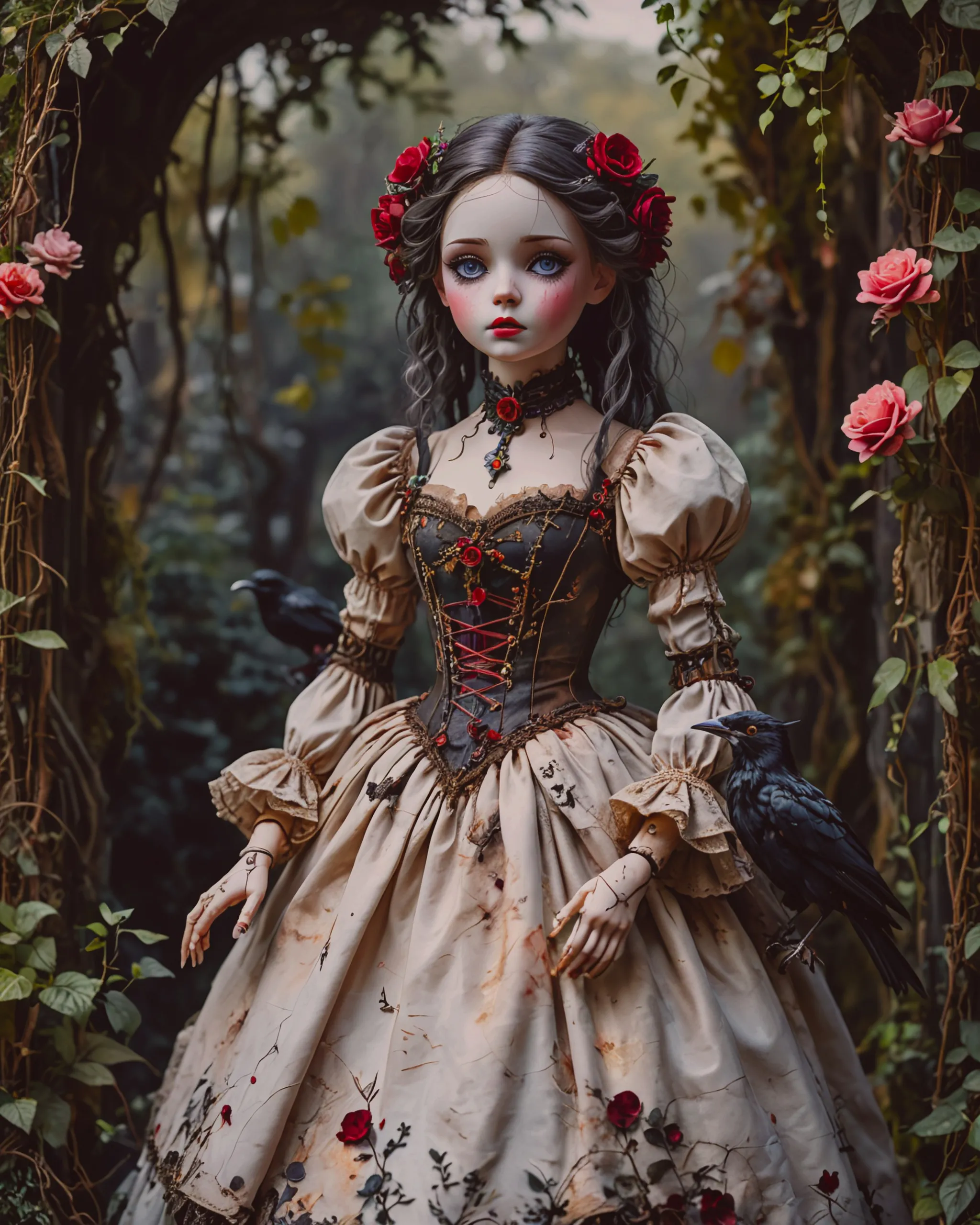 Create a hauntingly beautiful a - Free AI Photo Generator - starryai