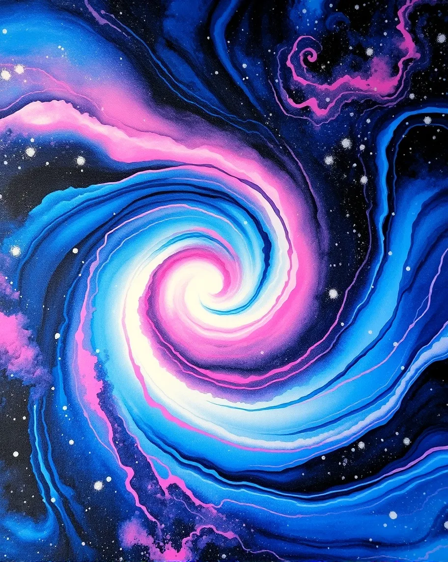 Swirly Nebula - Free AI Photo Generator - starryai