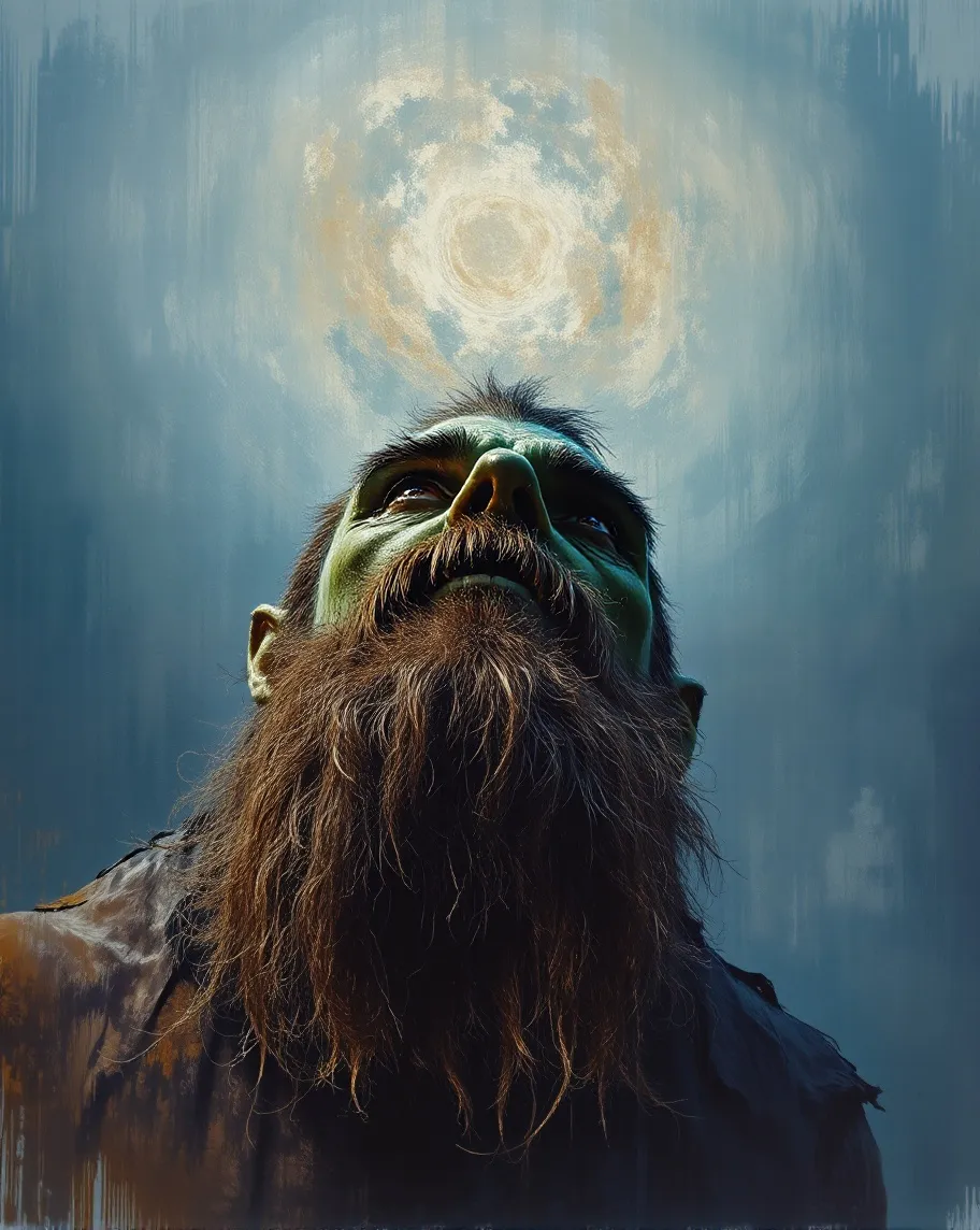 A hand painted picture thick oil - Free AI Photo Generator - starryai