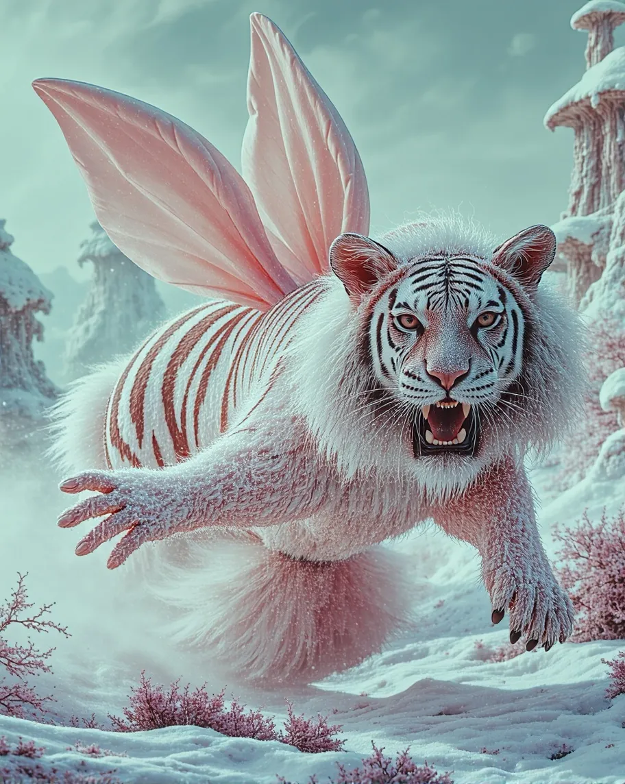 fearless shots a pink rabbit - Free AI Photo Generator - starryai