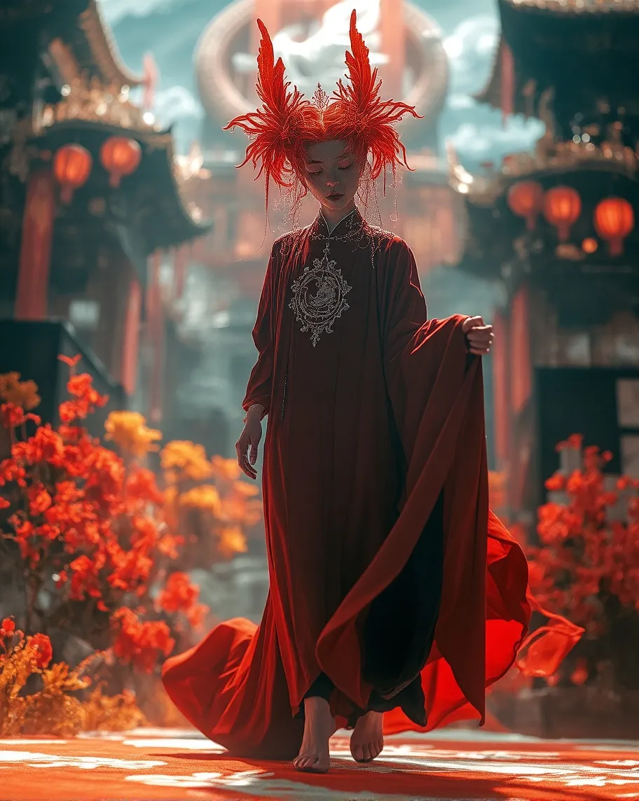 *Red Banshee's lair*. - Free AI Photo Generator - starryai