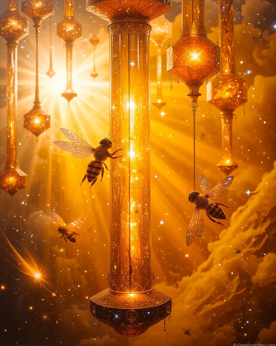 Celestial Apiary - Free AI Photo Generator - starryai