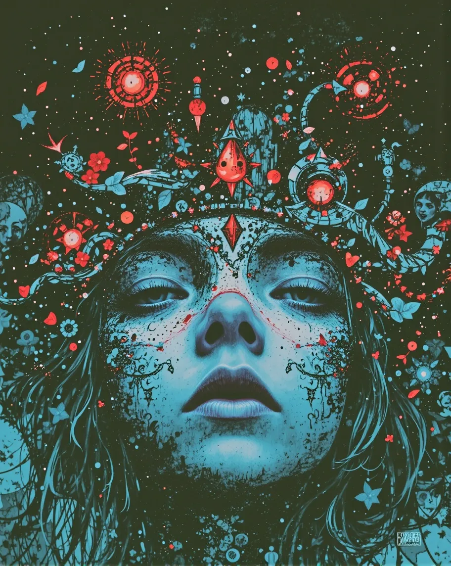 She was Hauntingly beautiful - Free AI Photo Generator - starryai